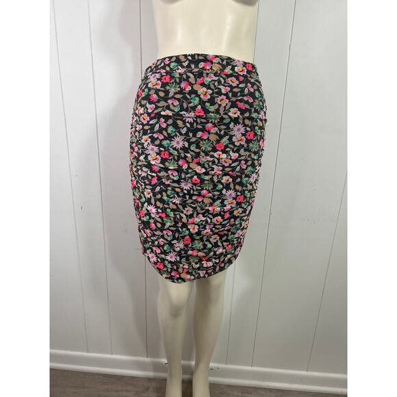 AFRM Los Angeles Desani Ruched Skirt in Noir Ditsy, size XL, NWOT! - Picture 1 of 5